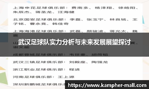 武汉足球队实力分析与未来发展展望探讨
